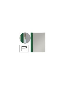 Carpeta dossier fastener pvc esselte folio verde