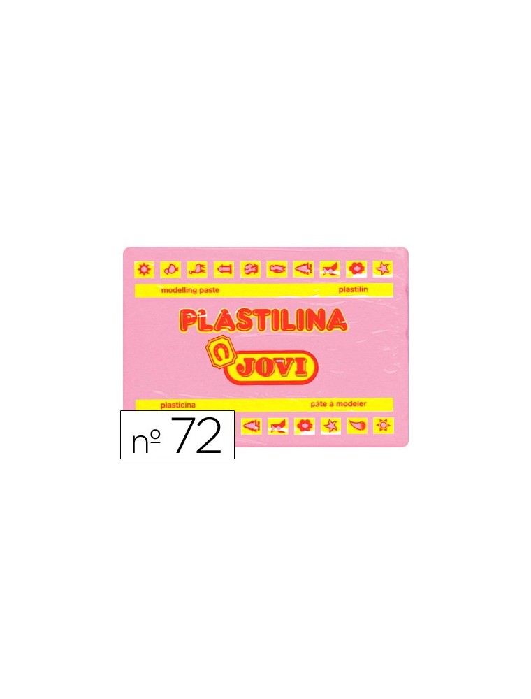 Plastilina jovi 72 rosa -unidad -tamaño grande