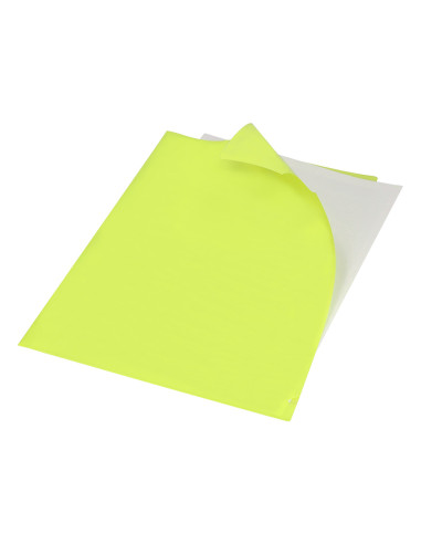 Carpeta liderpapel dossier uñero polipropileno din a4 amarillo fluor opaco 20 hojas