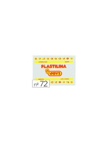 Plastilina jovi 72 blanco -unidad -tamaño grande