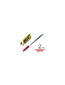 Rotulador bic velleda para pizarra rojo punta redonda 1,4 mm