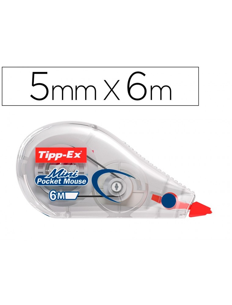 Corrector tipp-ex cinta mini mouse 5 mm x 6 m