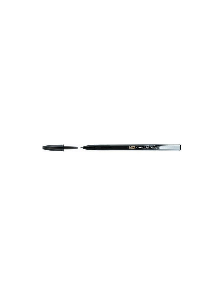 BOLIGRAFO BIC CRISTAL GEL NEGRO UNIDAD