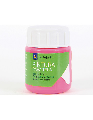 Pintura para tela la pajarita magenta 25 ml