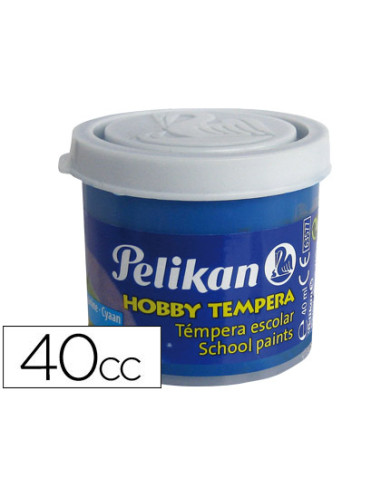 Tempera hobby 40 cc cyan -n.127