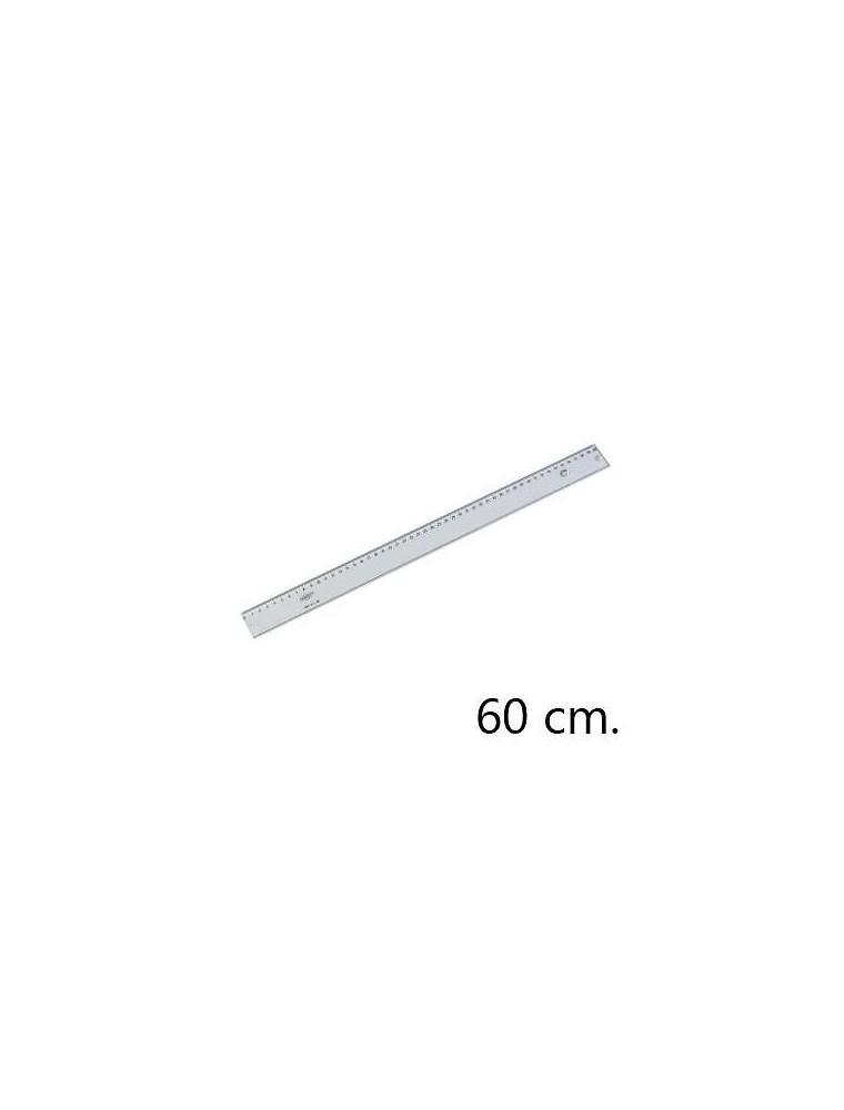 Regla plastico 60cm