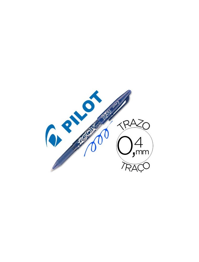 Boligrafo pilot frixion borrable azul