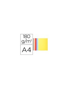 Subcarpeta cartulina reciclada exacompta din a4 10 colores surtidos 170 gr