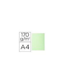 Subcarpeta cartulina reciclada exacompta din a4 verde claro 170 gr