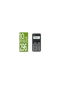 CASIO CALCULADORA CIENTIFICA FX-82ES DIMENSIONES 13,7 X 8 X 16,1 PESO 110GR REF. CS1384