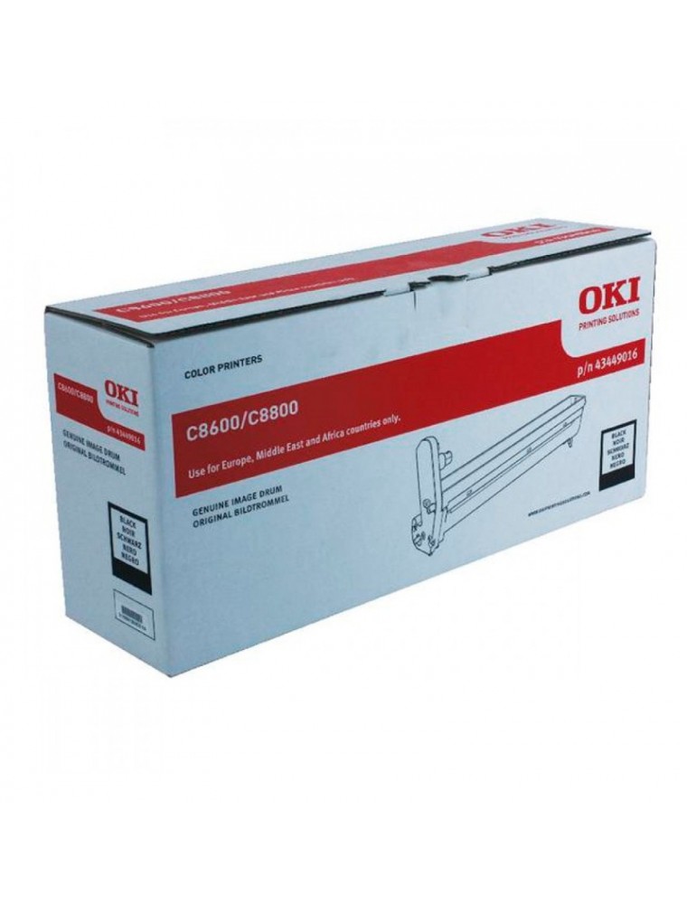 Oki Tambor Laser Negro Para C8600  8800 20.000 Pág.