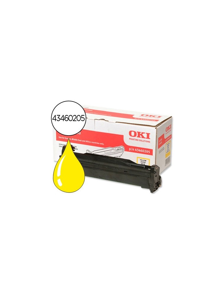 Oki Tambor Laser Amarillo Para C3300  C3400 15.000 Pág.