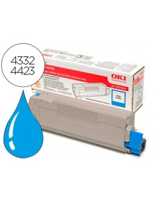 Oki Toner Laser Cyan Para...