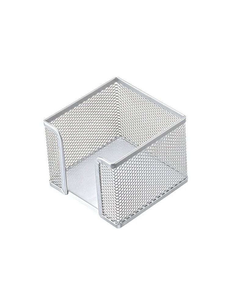 PORTANOTAS MESH MALLA. DIMENSIONES 107 X 107 X 35 MM. COLOR PLATA REFERENCIA S0801630 NEWELL ROLODEX