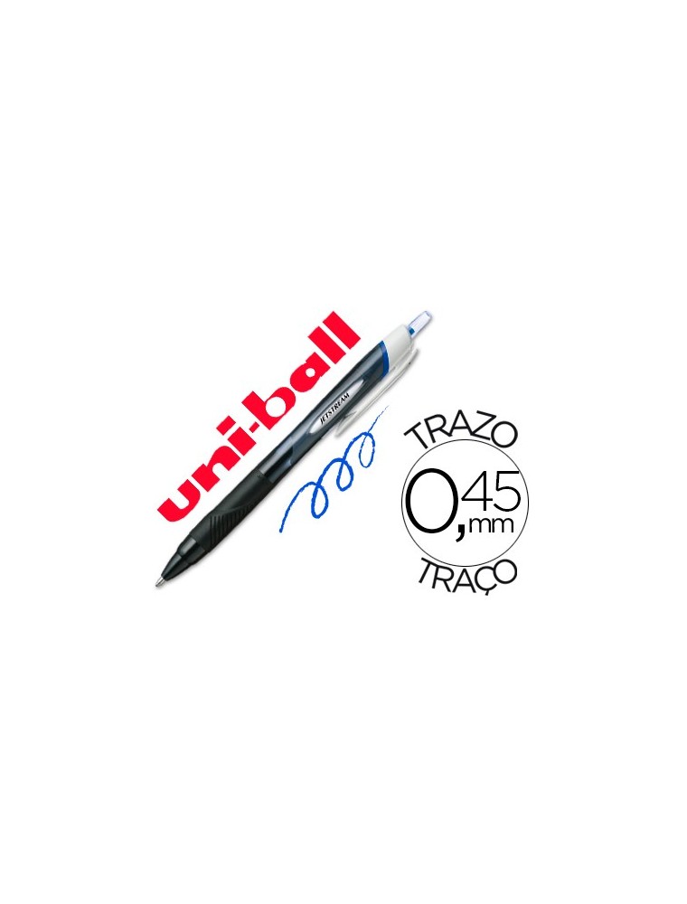 Boligrafo uni-ball jet stream sport sxn-150 tinta hibrida azul