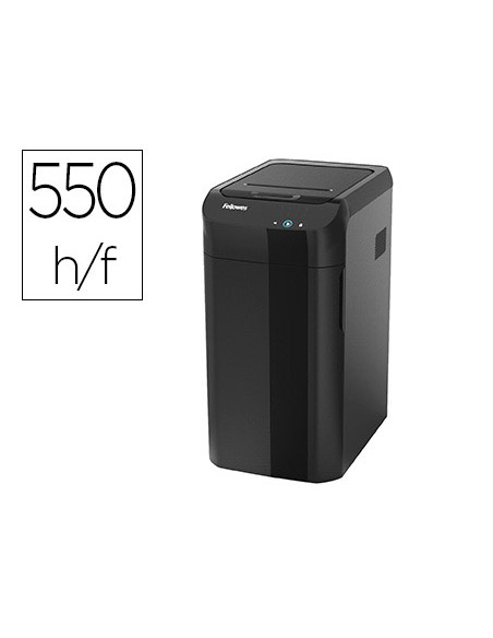 FELLOWES DESTRUCTORA AUTOMÁTICA AUTO-MAX 550C CORTE EN PARTICULAS