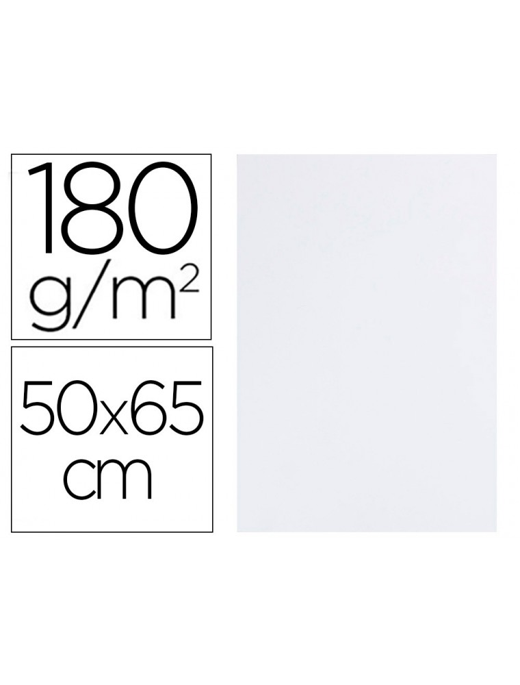 Cartulina liderpapel 50x65 cm 180gm2 blanco