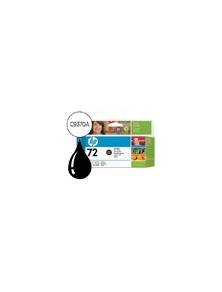 Ink-jet hp 72 negro foto designjet t6101100 -130ml-