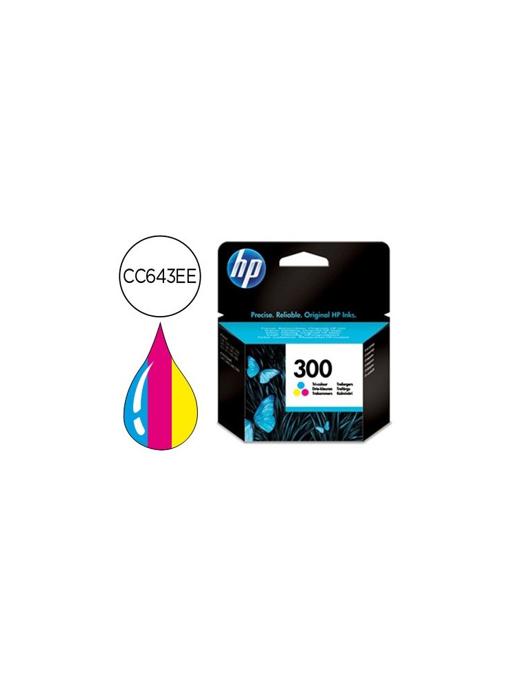 Ink-jet hp n.300 tricolor dj f4224 aio dj d2560 165 pag