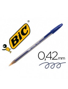 Boligrafo bic cristal...