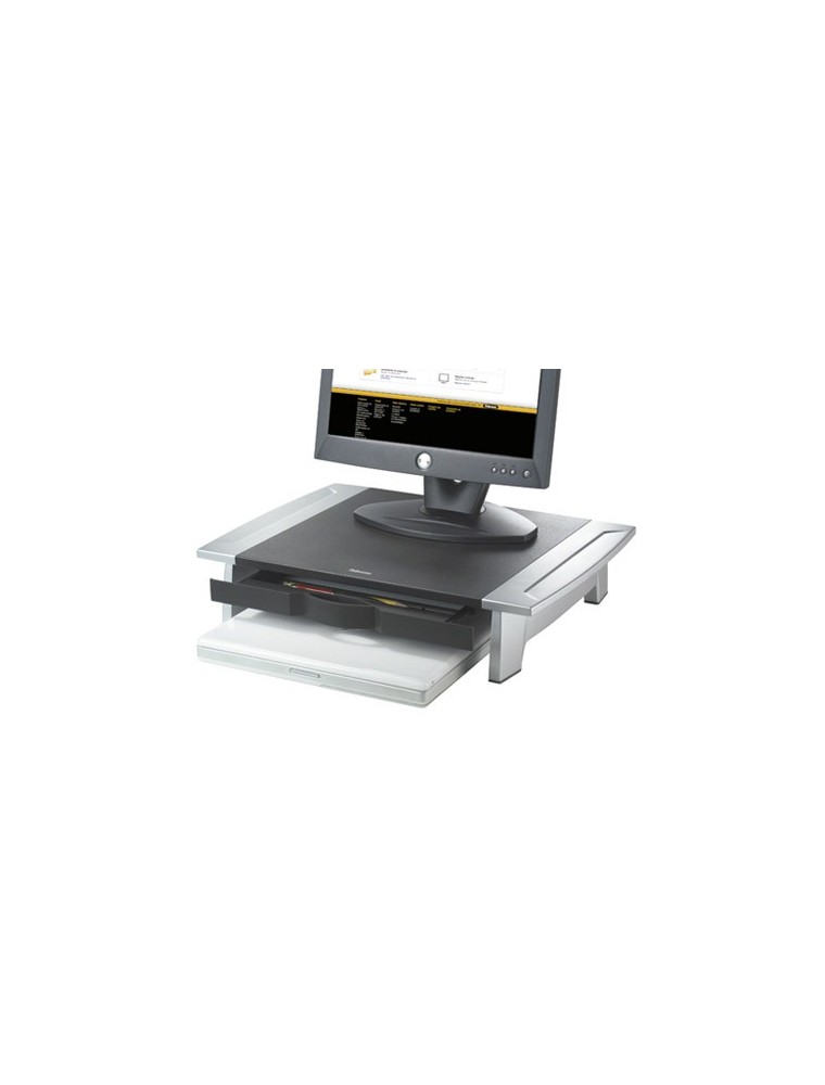 Soporte fellowes para monitor tft office suites ajustable en altura con bandeja 100150x500x364 mm mm color