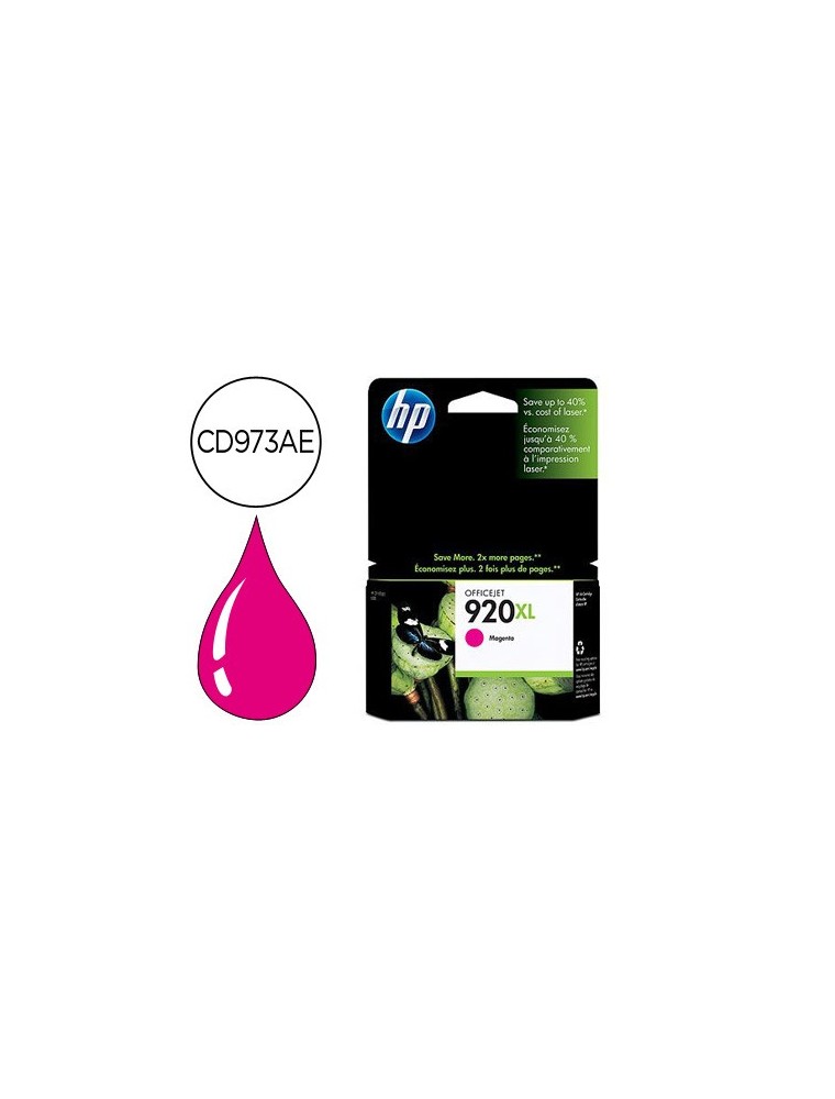 Ink-jet hp 920xl magenta 700pag officejet9206500