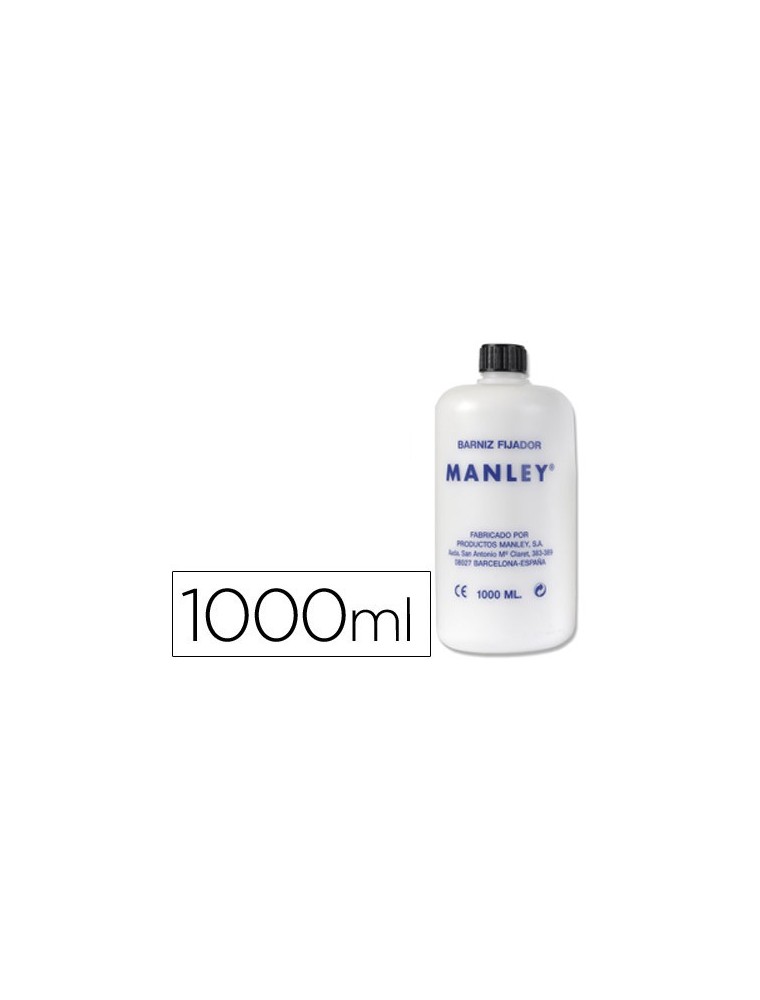 Barniz fijativo manley acabado brillante bote de 1000ml