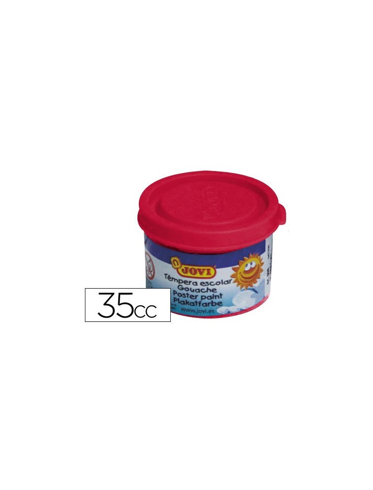 Tempera jovi 35 ml bermellon