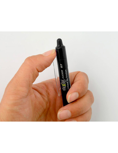 Boligrafo pilot frixion clicker borrable 0,7 mm punta media negro en blister