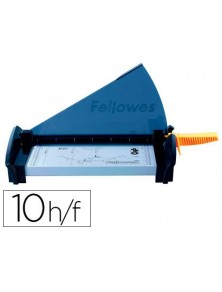 Cizalla fellowes fusion a4 de palanca hasta 10 hojas 80 gr