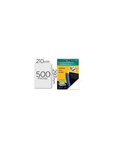 Tapa de encuadernacion fellowes din a4 polipropileno negro 450 micras pack de 100 unidades