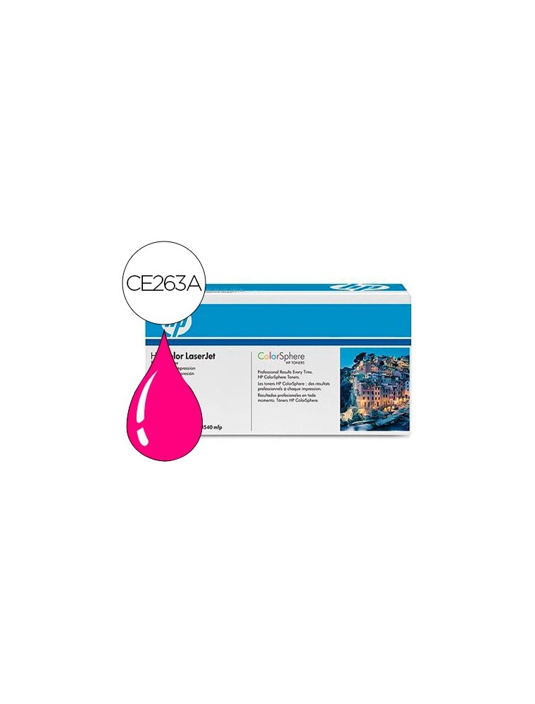 Toner hp color laserjet cp4025cp4525 -ce263a- magenta 11.000 pags