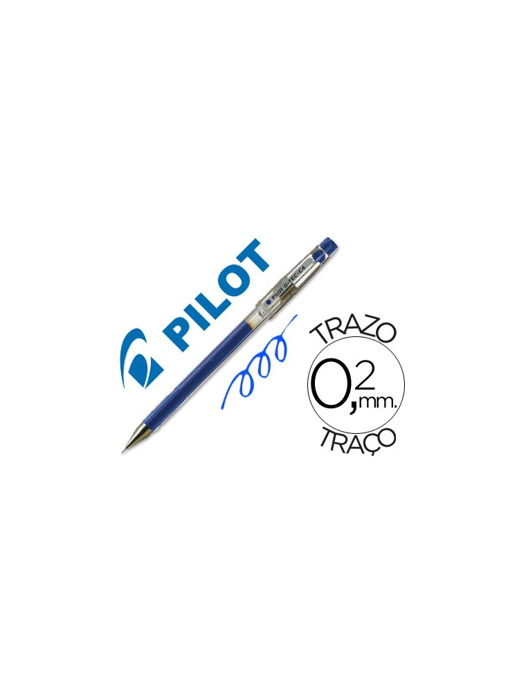 Boligrafo pilot punta aguja g-tec-c4 azul