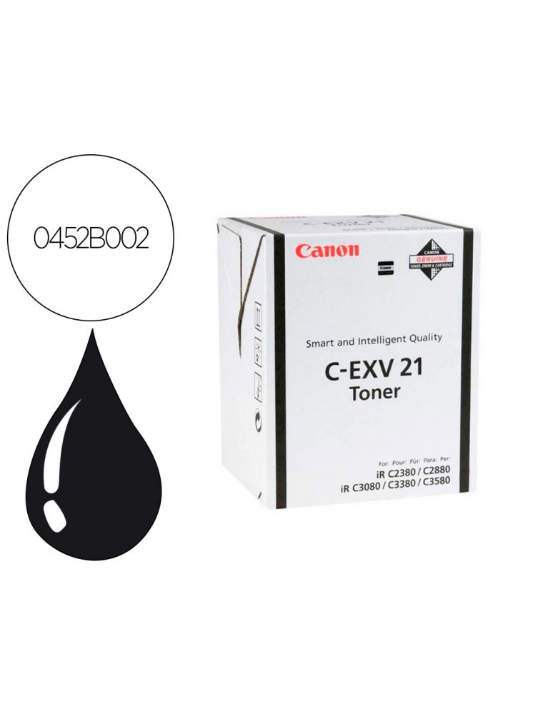 Canon Toner Copiadora Negro Cexv21 Para Irc 2380I 2880I 3380I