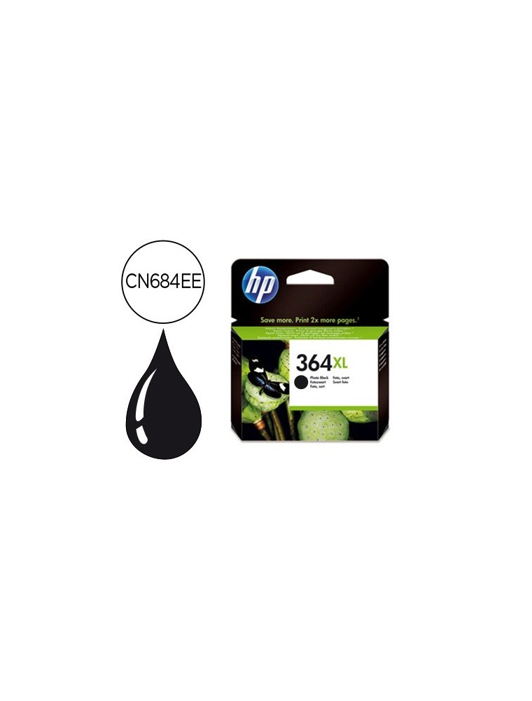 Ink-jet hp 364xl negro photosmart premium - c309a  series c5300  c6300  b8500  d5400 550 pag