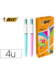 Boligrafo bic cuatro...