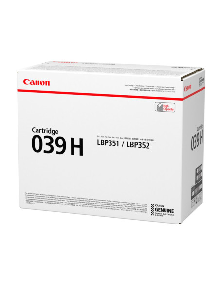 CANON TONER NEGRO LBP351DN, 352DN - 039H ALTA CAPACIDAD