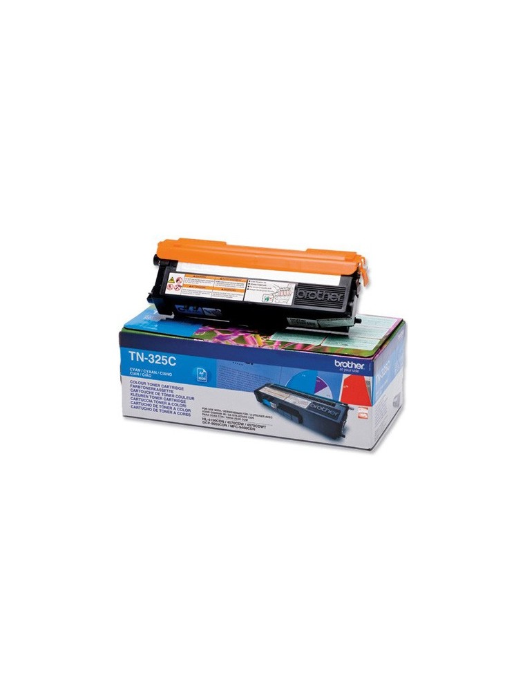 Toner brother tn-325c cian -3.500pag- hl-4140cn hl-4150cdn hl-4570cdw dcp-9055cdn dcp-9270cdw