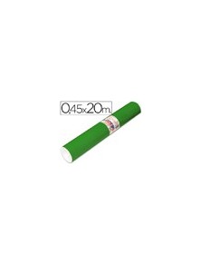 Rollo adhesivo aironfix unicolor verde brillo 67047 rollo de 20 mt