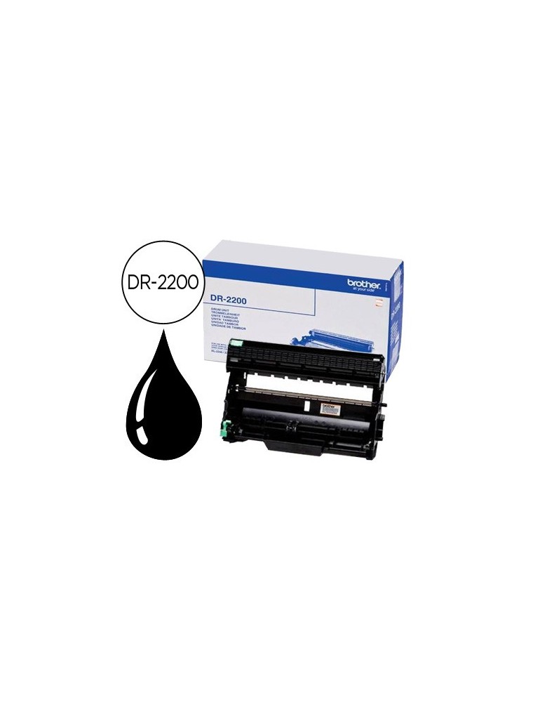 Brother Tambor Laser Negro 12.000 Paginas Para Hl- 2240D 2250Dn Mfc- 7460 7360