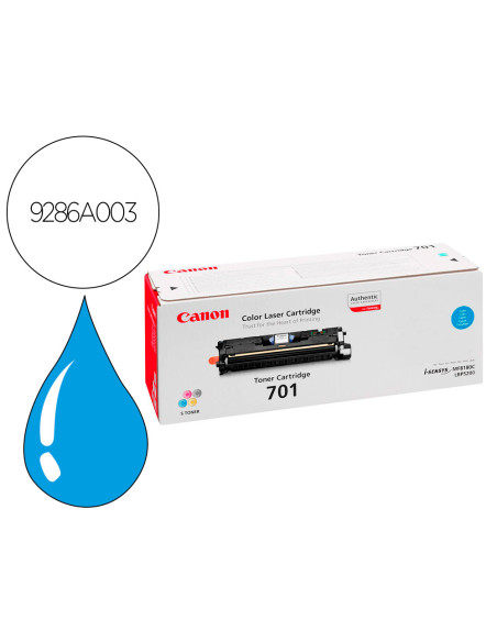 CANON TONER LASER CIAN CRG 701C 4.000 PAGINAS LBP/5200 MF/8180C