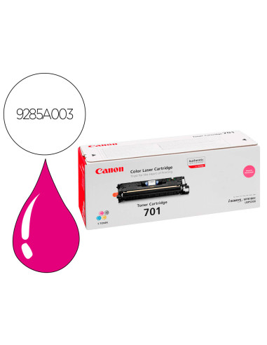 CANON TONER LASER MAGENTA CRG 701M 4.000 PAGINAS LBP/5200 MF/8180C