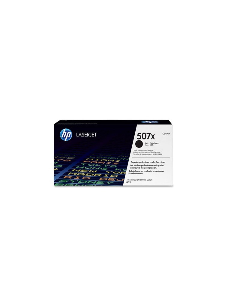 Hewlett Packard Hp Toner Laser Negro 507X 11.000 Pag