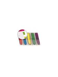 Banderitas separadoras flechas dispensador colores brillantespost-it index 684arr1 100 banderitas