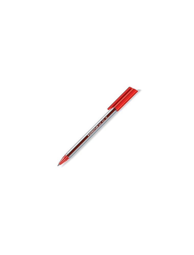 Boligrafo Staedtler 432 Punta Media Rojo