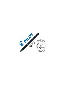 Boligrafo pilot acroball negro tinta aceite punta de bola de 1,0mm retractil