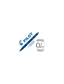 Boligrafo pilot acroball azul tinta aceite punta de bola de 1,0mm retractil