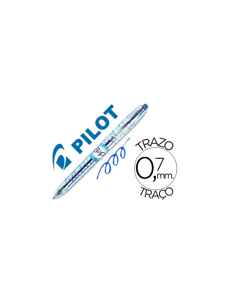 Boligrafo pilot gel b2p azul