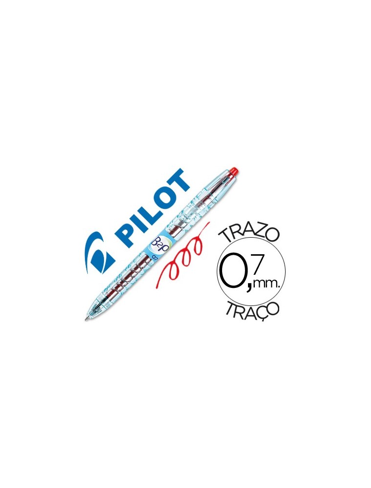 Boligrafo pilot gel b2p rojo