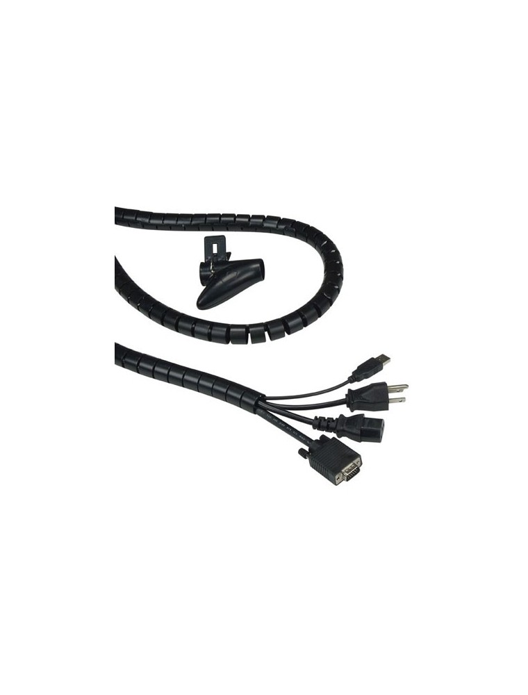 Organizador de cables tubo flexible 2m